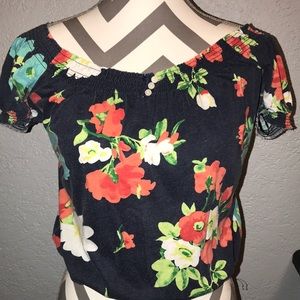 Aeropostale Original Brand Floral Blouse